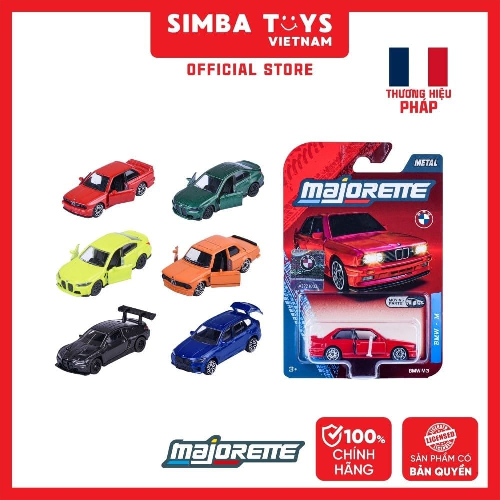  Đồ Chơi Xe Mô Hình MAJORETTE BMW Premium Cars 8502100004 - Simba Toys Vietnam 