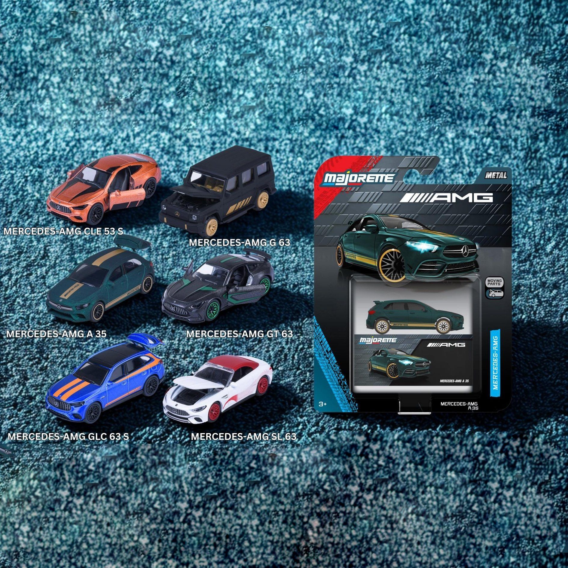  Đồ Chơi Xe Mô Hình MAJORETTE Mercedes-AMG Deluxe Cars 8502101000 - Simba Toys Vietnam 