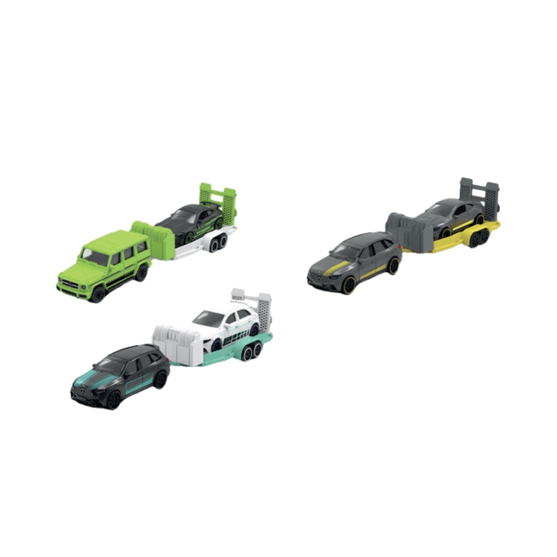  Đồ Chơi Xe Mô Hình MAJORETTE Mercedes-AMG Deluxe Trailer 8502103000 - Simba Toys Vietnam 