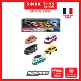  Bộ 5 Đồ Chơi Xe Mô Hình MAJORETTE Volkswagen 5 Pieces Giftpack 8502105006NET - Simba Toys Vietnam 