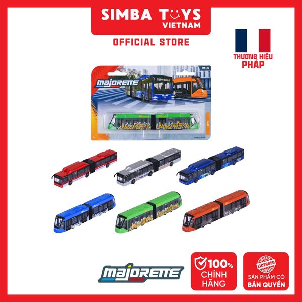  Đồ Chơi Xe Mô Hình MAJORETTE City Bus MAN + Avenio Tram 8503003001 - Simba Toys Vietnam 