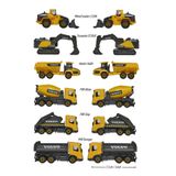  Đồ Chơi Xe Mô Hình MAJORETTE Volvo Construction Premium 8503100000 Diecast Model - Simba Toys Vietnam 