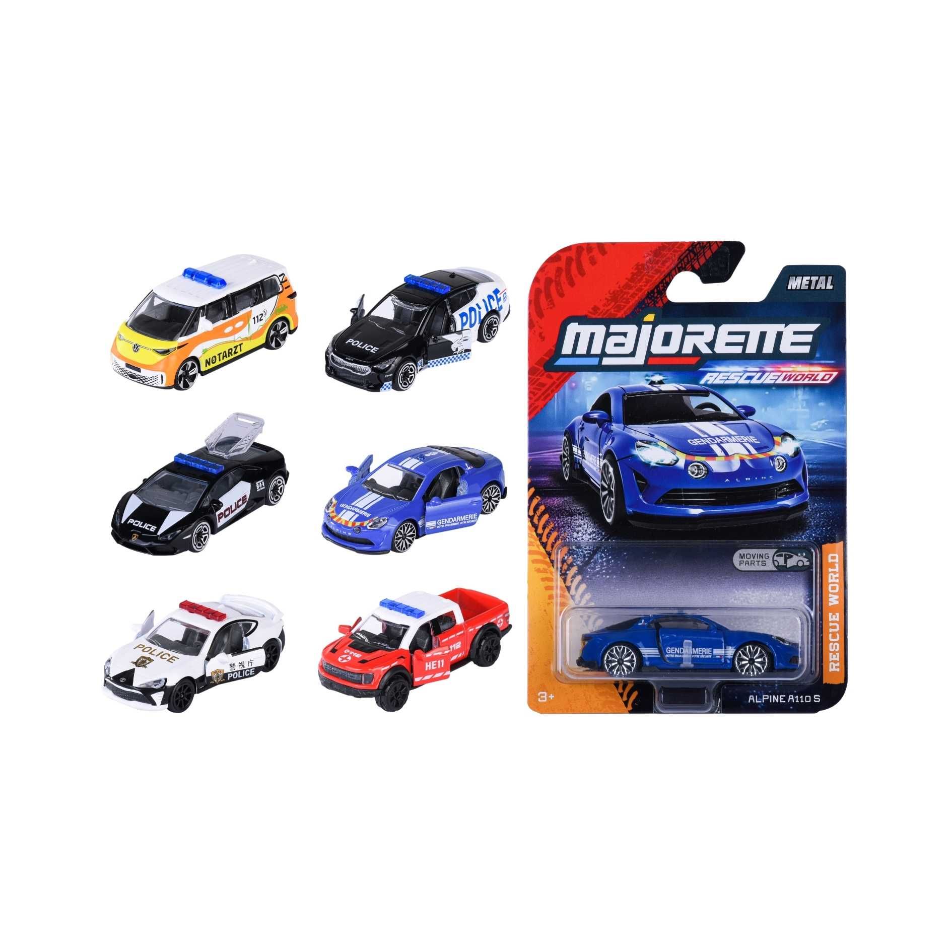 Đồ Chơi Xe Mô Hình MAJORETTE Rescue World Premium Cars 1:64 Diecast Model Car 8503100001 - Simba Toys Vietnam 