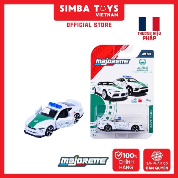  Đồ Chơi Xe Mô Hình MAJORETTE Dubai Police Ford Mustang GT 8503100001A47 - Simba Toys Vietnam 