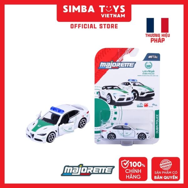  Đồ Chơi Xe Mô Hình MAJORETTE Dubai Police Alfa Romeo Giulia Quadrifoglio 8503100001E47 - Simba Toys Vietnam 