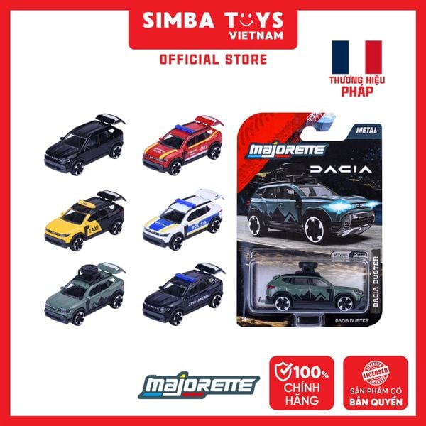  Đồ Chơi Xe Mô Hình MAJORETTE Dacia Duster Premium Cars 8503100002SRO - Simba Toys Vietnam 