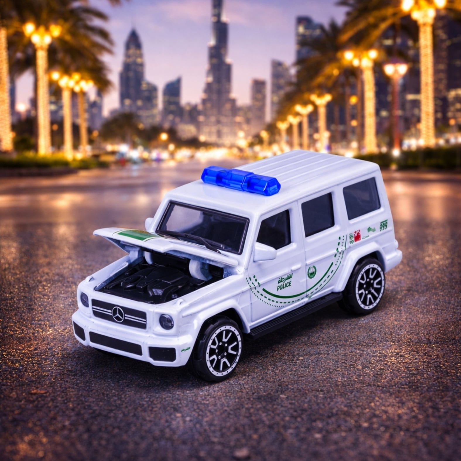  Đồ Chơi Xe Mô Hình MAJORETTE Dubai Police Deluxe Mercedes-AMG G63 8503101000D47 - Simba Toys Vietnam 