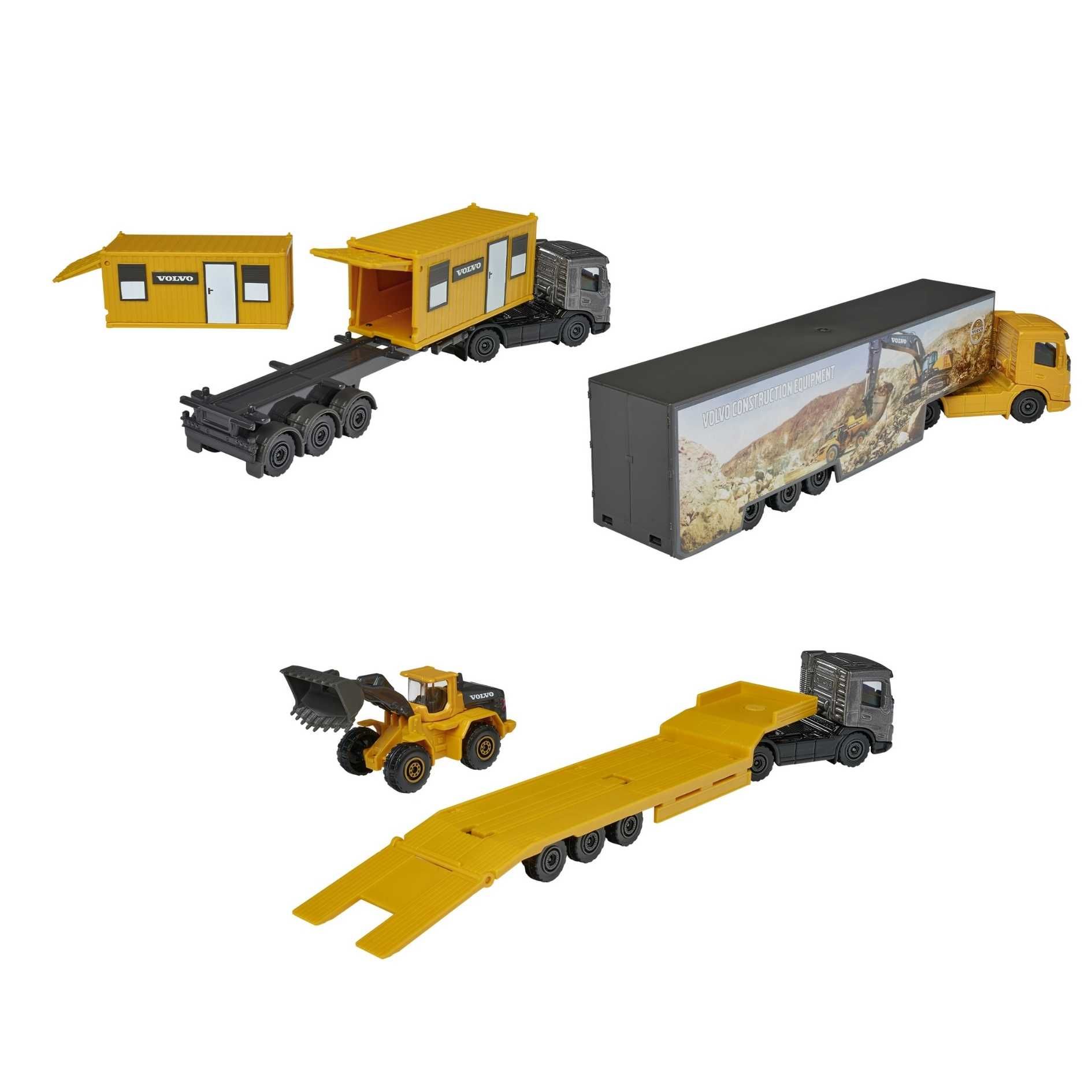  Đồ Chơi Xe Mô Hình MAJORETTE Volvo Construction Transporter 8503103000 Diecast Model - Simba Toys Vietnam 