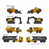  Bộ 4 Đồ Chơi Xe Mô Hình MAJORETTE Volvo Construction 4 Pieces Giftpack 8503105000 1:64 Diecast Model Car - Simba Toys Vietnam 