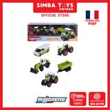 Bộ 5 Đồ Chơi Xe Mô Hình MAJORETTE Claas Farm 5 Pieces Giftpack 8503105002 1:64 Diecast Model Car - Simba Toys Vietnam 