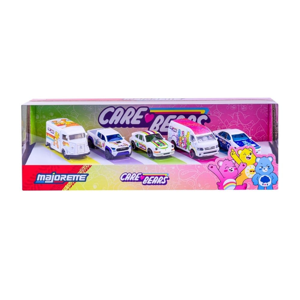  Bộ 5 Đồ Chơi Xe Mô Hình MAJORETTE Care Bears 5 Pieces Giftpack 8504105005 - Simba Toys Vietnam 
