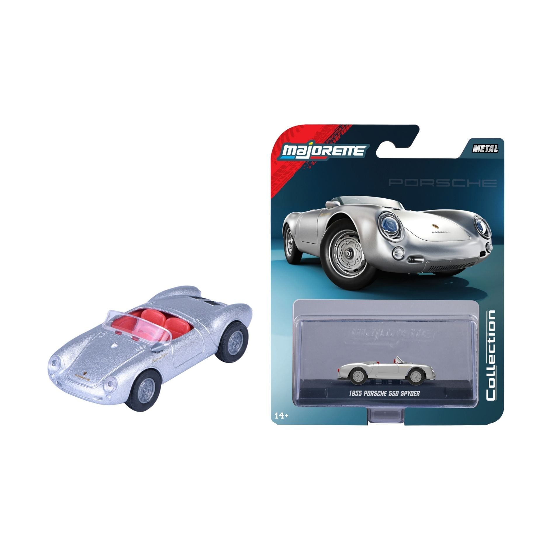  Đồ Chơi Xe Mô Hình MAJORETTE Collection 1955 Porsche 550 Spyder 8505001007 - Simba Toys Vietnam 