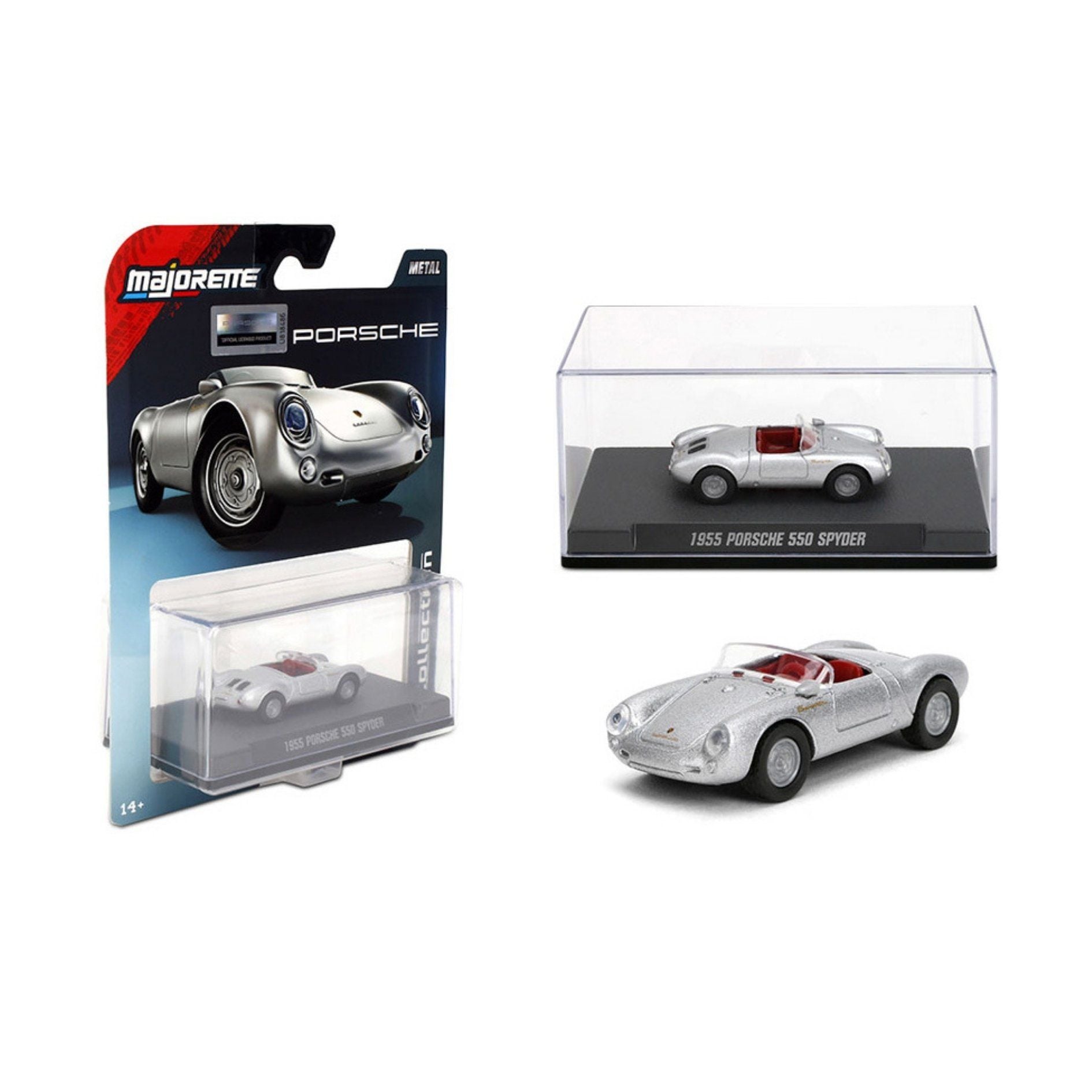  Đồ Chơi Xe Mô Hình MAJORETTE Collection 1955 Porsche 550 Spyder 8505001007 - Simba Toys Vietnam 