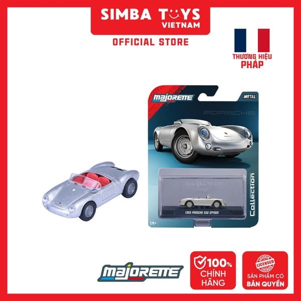  Đồ Chơi Xe Mô Hình MAJORETTE Collection 1955 Porsche 550 Spyder 8505001007 - Simba Toys Vietnam 