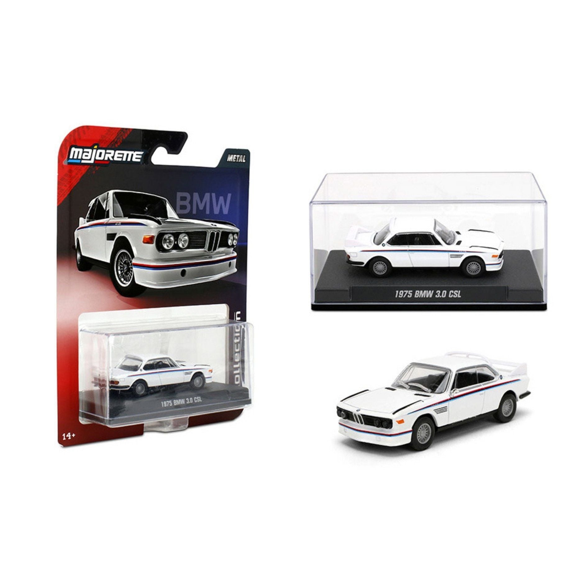  Đồ Chơi Xe Mô Hình MAJORETTE Collection 1975 BMW 3.0 CSL 8505001009 - Simba Toys Vietnam 