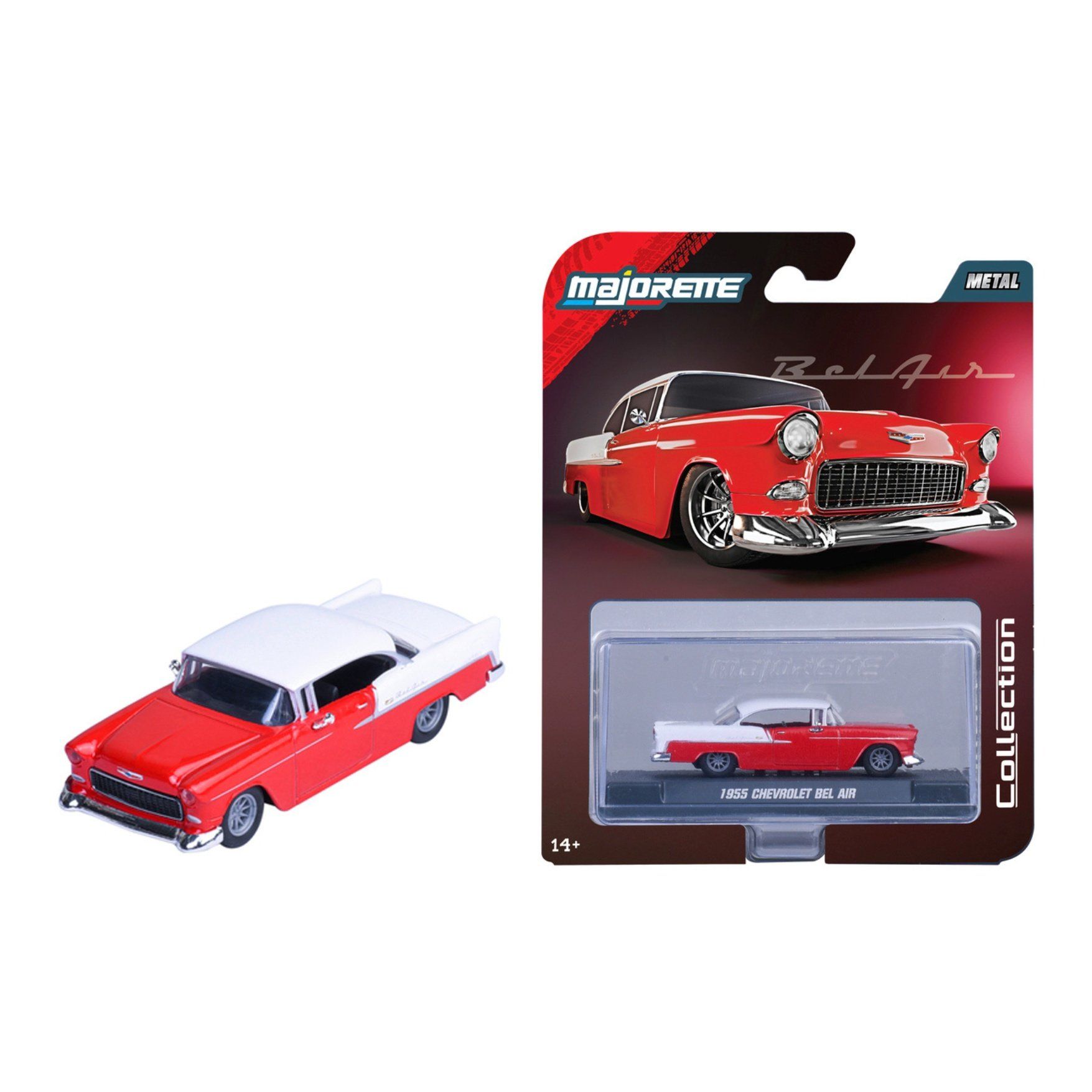  Đồ Chơi Xe Mô Hình MAJORETTE Collection 1955 Chevrolet Bel Air 8505001013 - Simba Toys Vietnam 