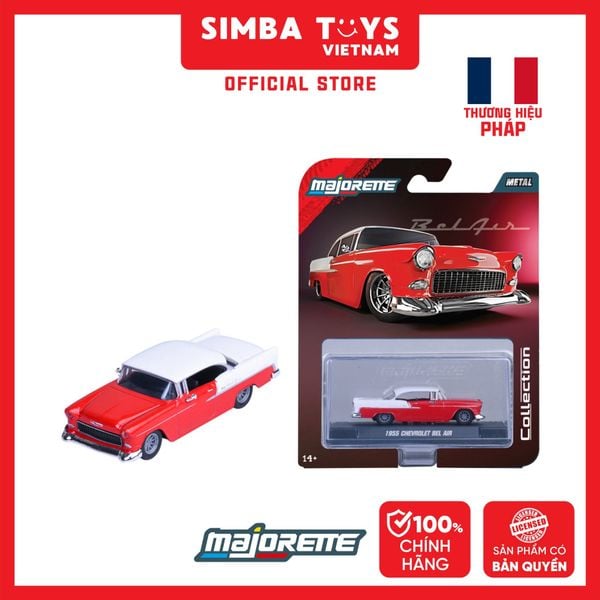  Đồ Chơi Xe Mô Hình MAJORETTE Collection 1955 Chevrolet Bel Air 8505001013 - Simba Toys Vietnam 