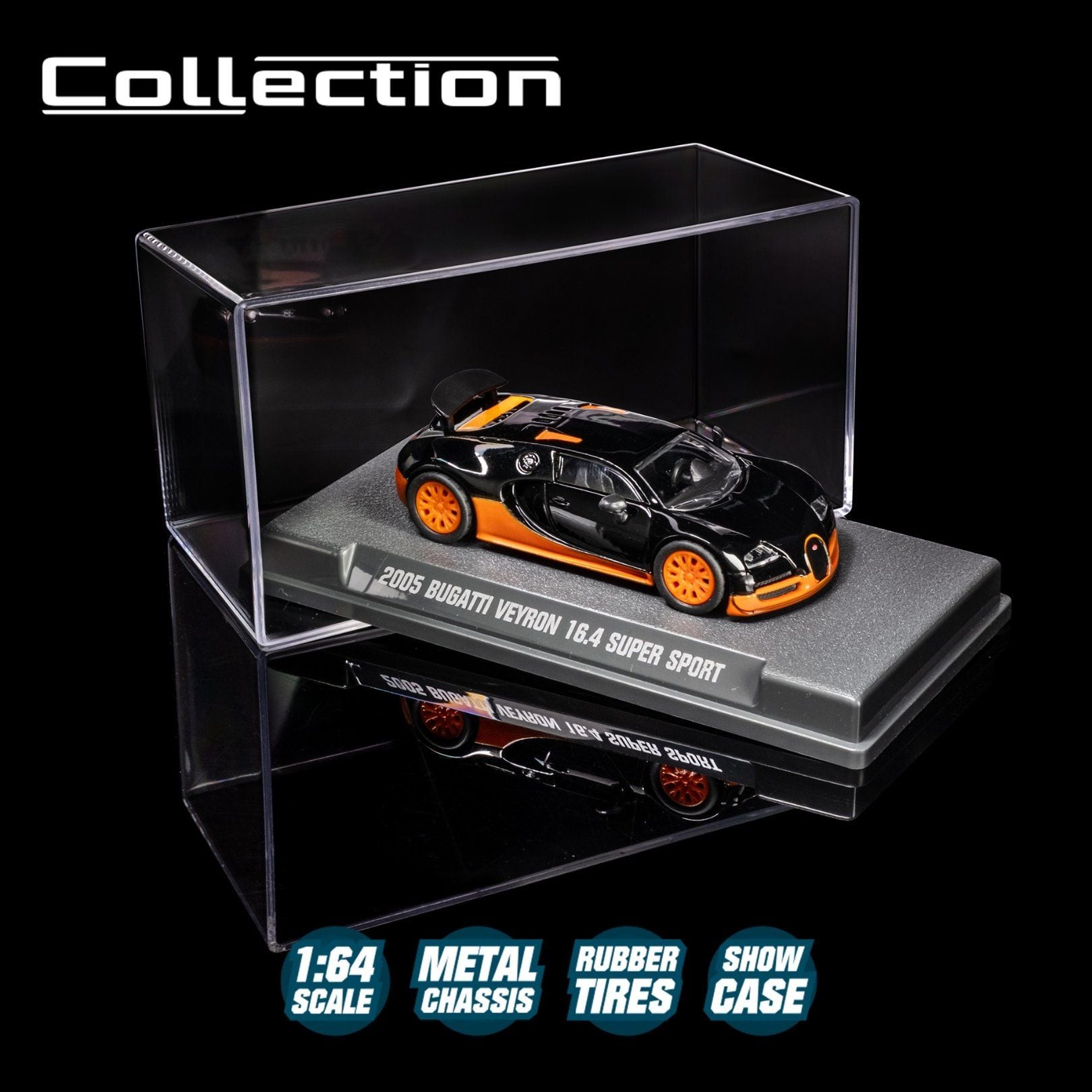  Đồ Chơi Xe Mô Hình MAJORETTE Collection 2005 Bugatti Veyron 16.4 SuperSport 8505001018 - Simba Toys Vietnam 