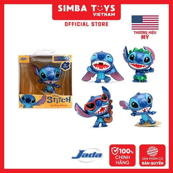  Đồ Chơi Mô Hình Sưu Tầm JADA TOYS Disney Stitch 2.5