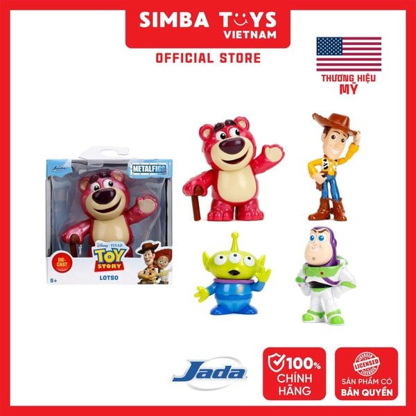  Đồ Chơi Mô Hình Sưu Tầm JADA TOYS Disney Toy Story 2.5
