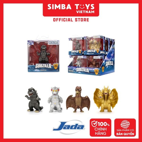  [CHỌN MẪU] Đồ Chơi Mô Hình Sưu Tầm JADA TOYS Toho Godzilla 2.5