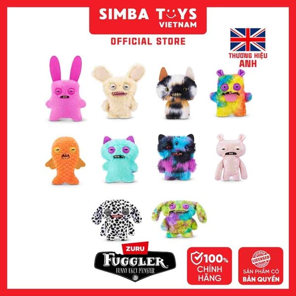  Đồ Chơi Sưu Tầm ZURU TOYS Fuggler Butt Ugly Pets 9