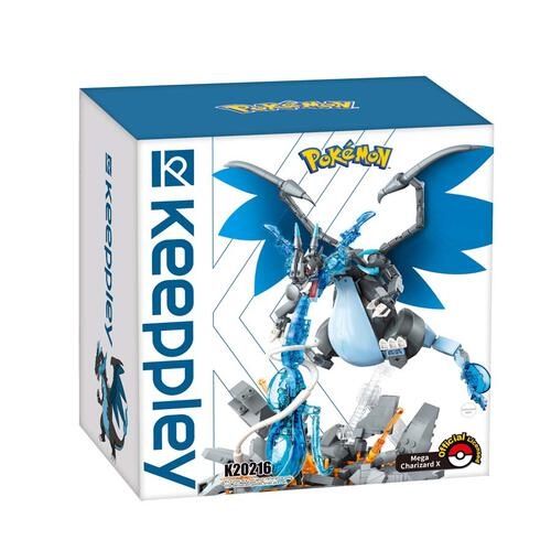  Đồ Chơi Lắp Ráp KEEPPLEY Pokemon Mega Charizard X K20216 