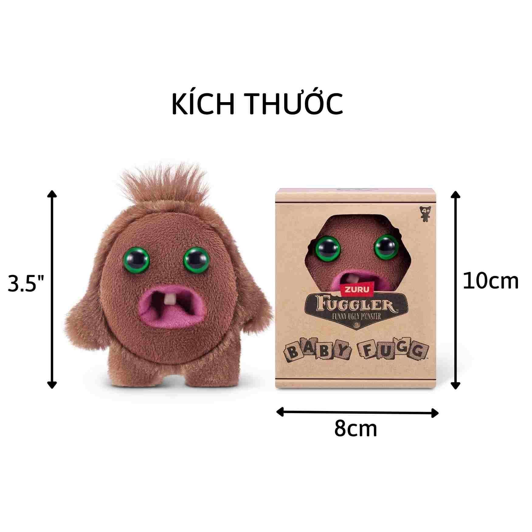 Đồ Chơi Sưu Tầm ZURU TOYS Fuggler Baby Fuggs 3.5