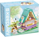  Đồ Chơi Lắp Ráp KEEPPLEY Lovely Street Calico Cat-Comic Book Store Building Blocks K28018 