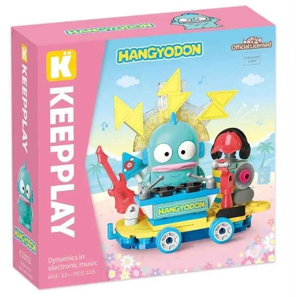  Đồ Chơi Lắp Ráp KEEPPLAY Sanrio Dynamic in Electronics Music HANGYODON K20855 Building Block - Simba Toys Vietnam 