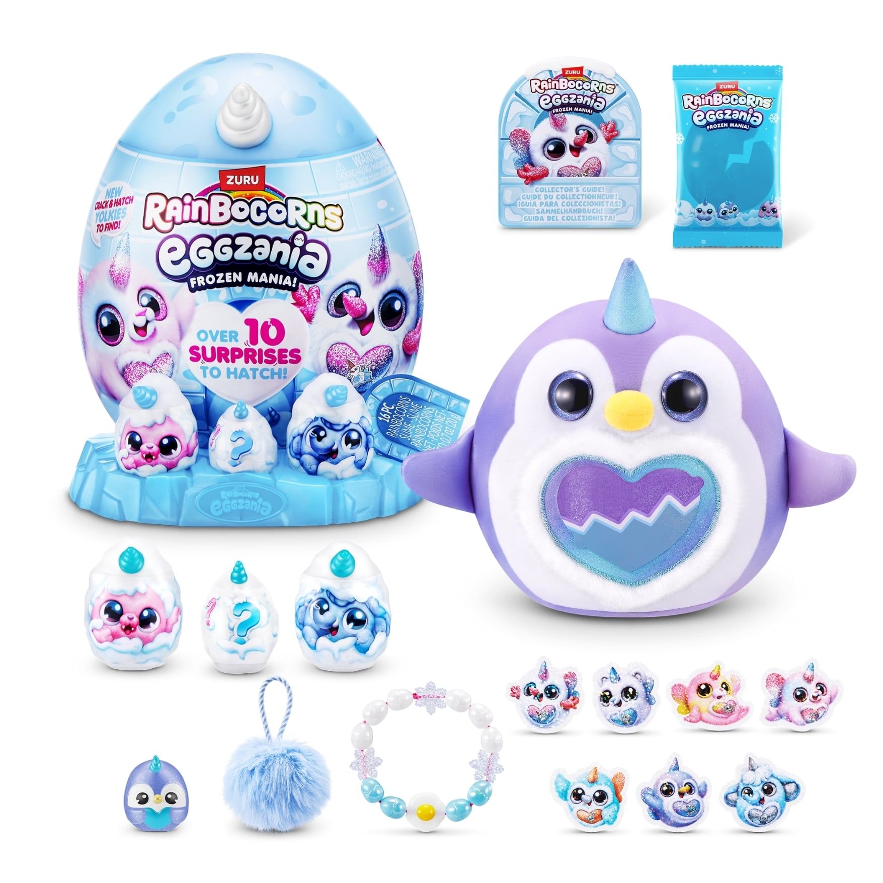  Đồ Chơi Trứng Bất Ngờ ZURU TOYS Rainbocorns Eggzania Frozen Mania 92119 - Simba Toys Vietnam 