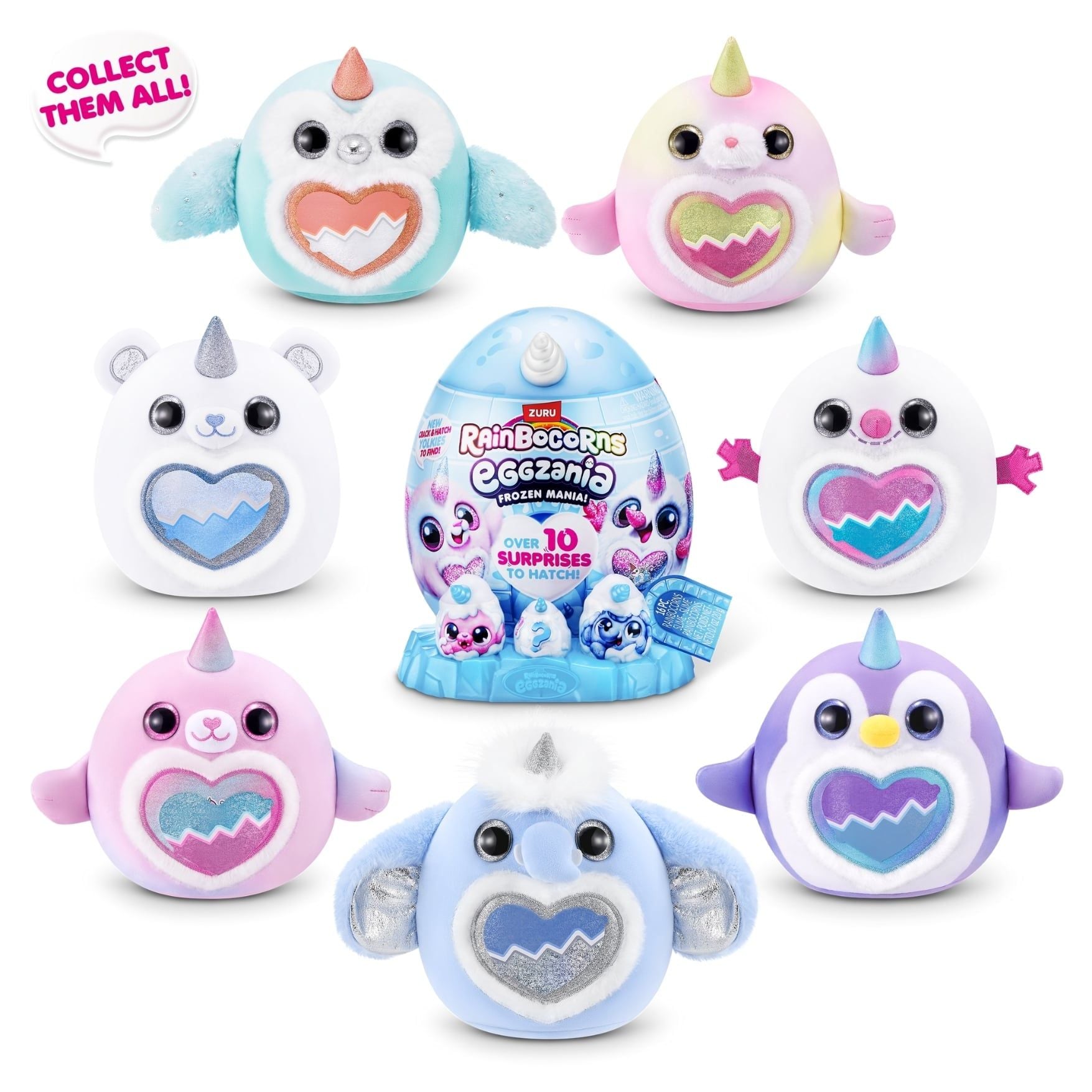  Đồ Chơi Trứng Bất Ngờ ZURU TOYS Rainbocorns Eggzania Frozen Mania 92119 - Simba Toys Vietnam 