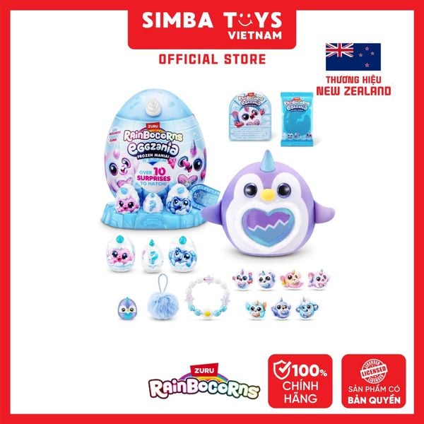  Đồ Chơi Trứng Bất Ngờ ZURU TOYS Rainbocorns Eggzania Frozen Mania 92119 - Simba Toys Vietnam 