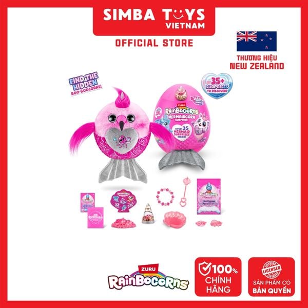  Đồ Chơi Trứng Bất Ngờ ZURU TOYS Rainbocorns Mermaidcorn Surprise 9283 - Simba Toys Vietnam 