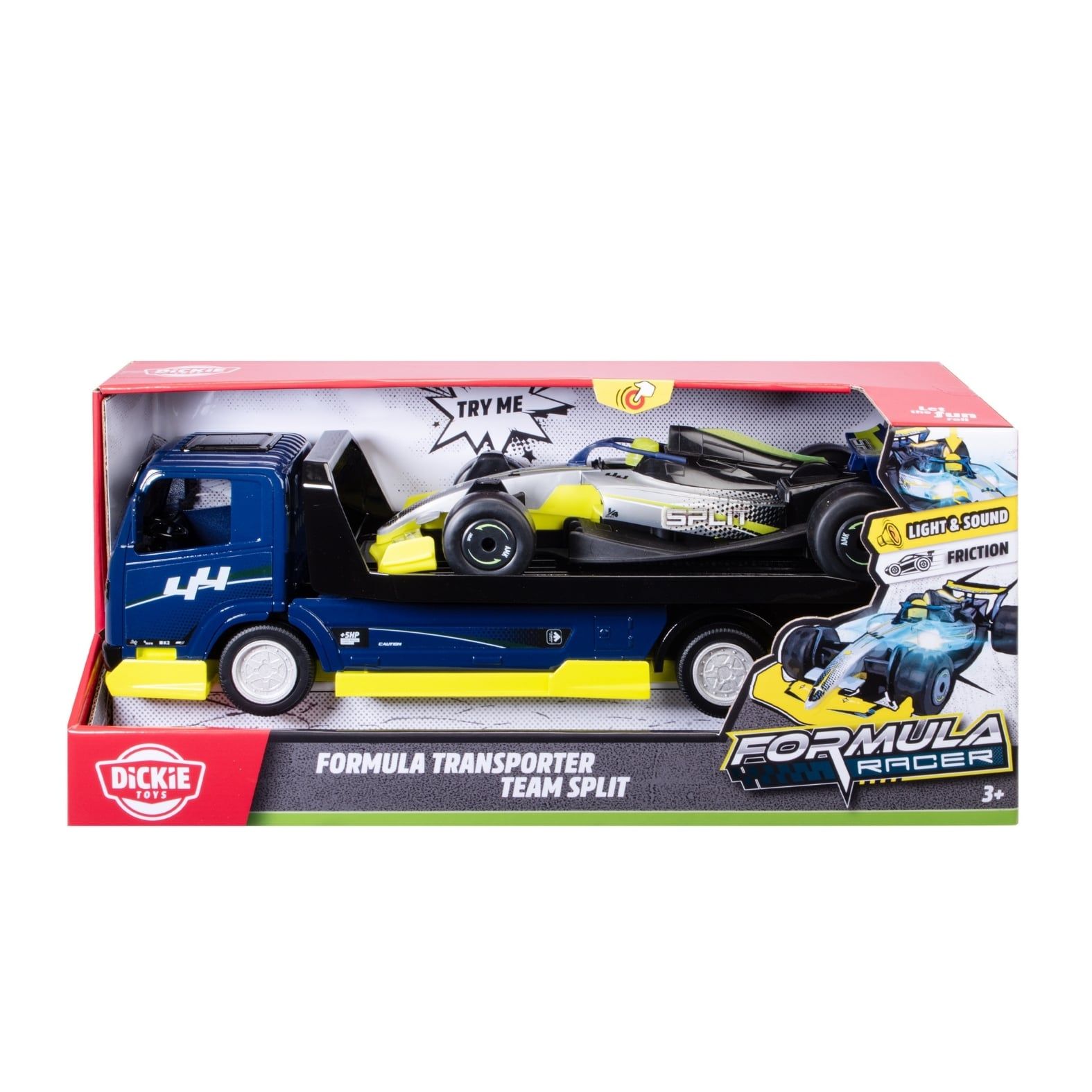  Đồ Chơi Xe Công Thức DICKIE TOYS Formular Transporter 203766000 - Simba Toys Vietnam 