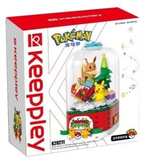  Đồ Chơi Lắp Ráp KEEPPLEY Pokemon Music Box Building Blocks K20211 