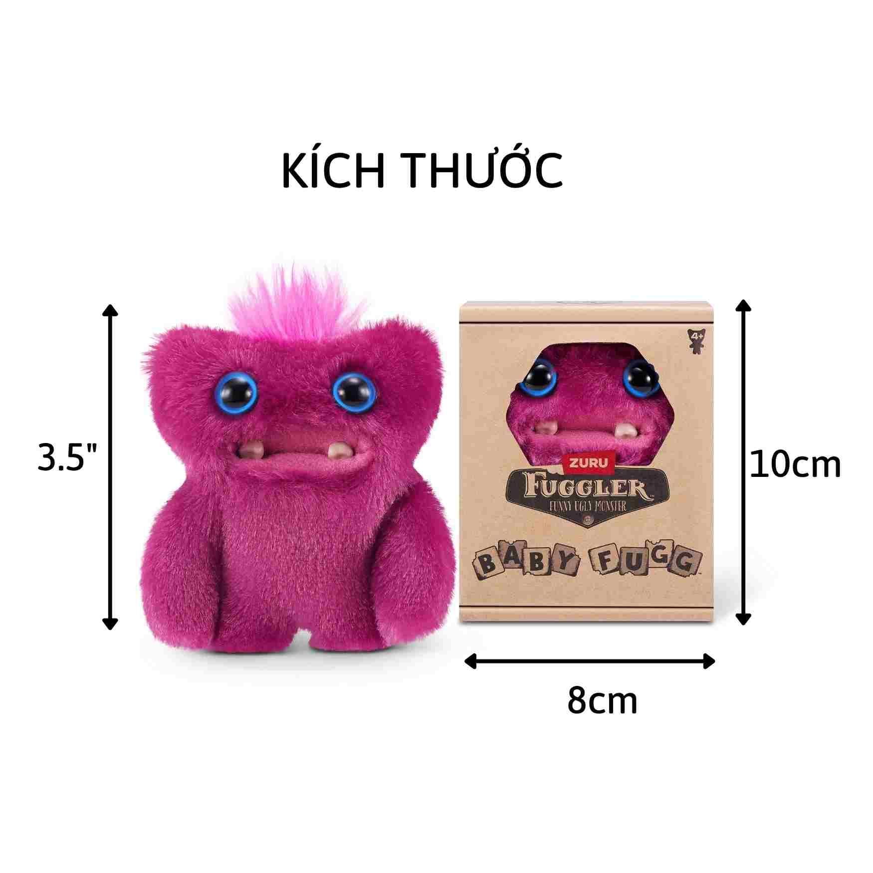  Đồ Chơi Sưu Tầm ZURU TOYS Fuggler Baby Fuggs 3.5