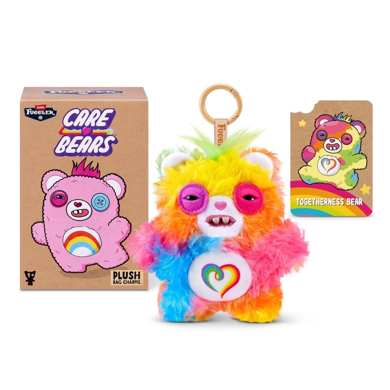  Đồ Chơi Sưu Tầm Hộp Mù ZURU TOYS Fuggler Care Bears Keyrings 5
