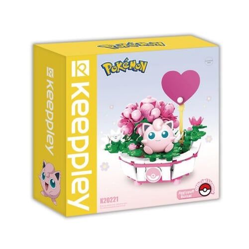  Đồ Chơi Lắp Ráp KEEPPLEY Pokemon Bonsai Series Jigglypuff K20221 