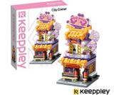  Đồ Chơi Lắp Ráp KEEPPLEY City Corner Folding Fan Shop Building Blocks K28001 