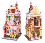  Đồ Chơi Lắp Ráp KEEPPLEY City Corner Honey Sweet Dessert House Building Blocks C0101 