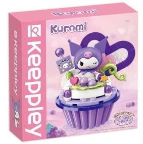  Đồ Chơi Lắp Ráp KEEPPLEY Sanrio Cupcake-Kuromi K20817 