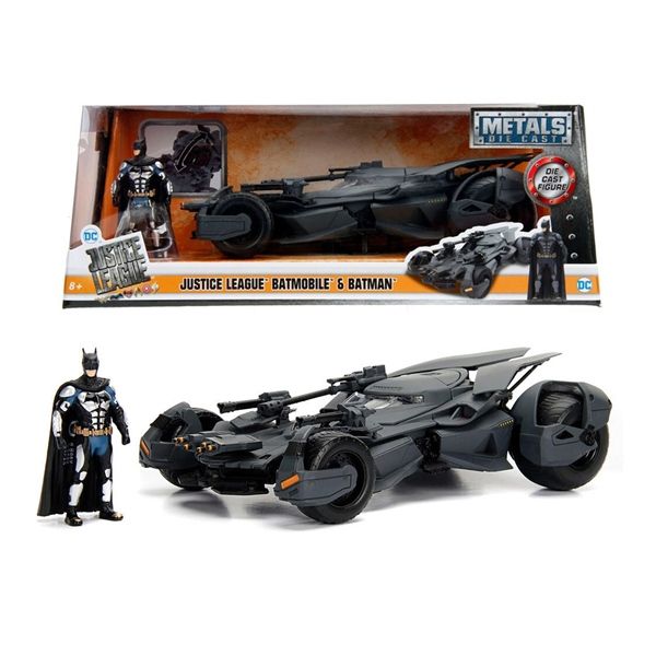  Đồ Chơi Xe Mô Hình JADA TOYS DC Comics Batman Justice League Batmobile W/Batman Figure 1:24 99232 - Simba Toys Vietnam 
