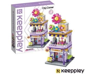 Đồ Chơi Lắp Ráp KEEPPLEY City Corner Fragrance Store Building Blocks K28003 