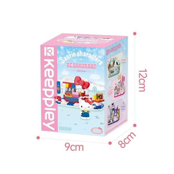  [BLINDBOX] Đồ Chơi Lắp Ráp Hộp Mù KEEPPLAY Sanrio Characters Restaurant Blind Box DZ0203 - Simba Toys Vietnam 