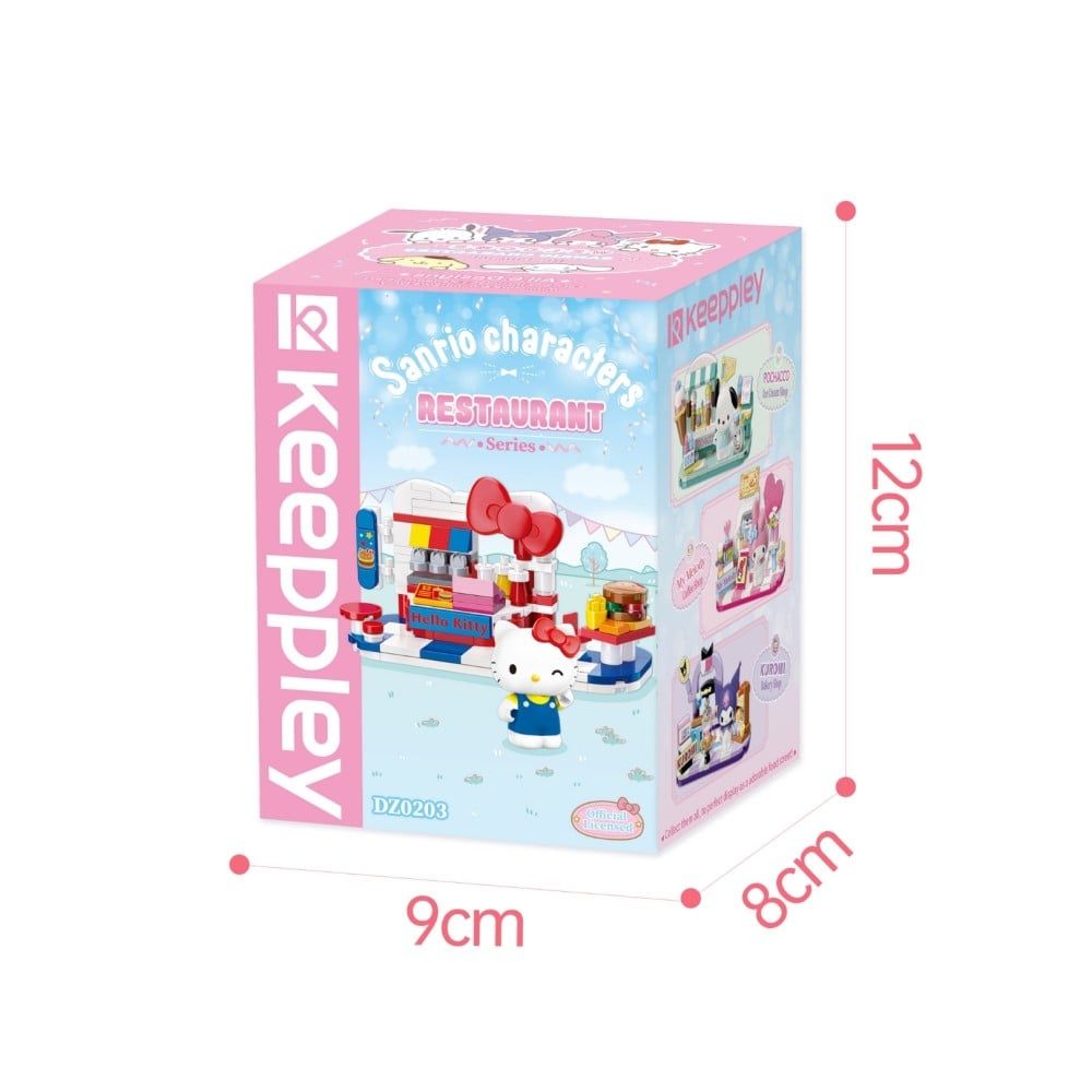  [BLINDBOX] Đồ Chơi Lắp Ráp Hộp Mù KEEPPLAY Sanrio Characters Restaurant Blind Box DZ0203 - Simba Toys Vietnam 