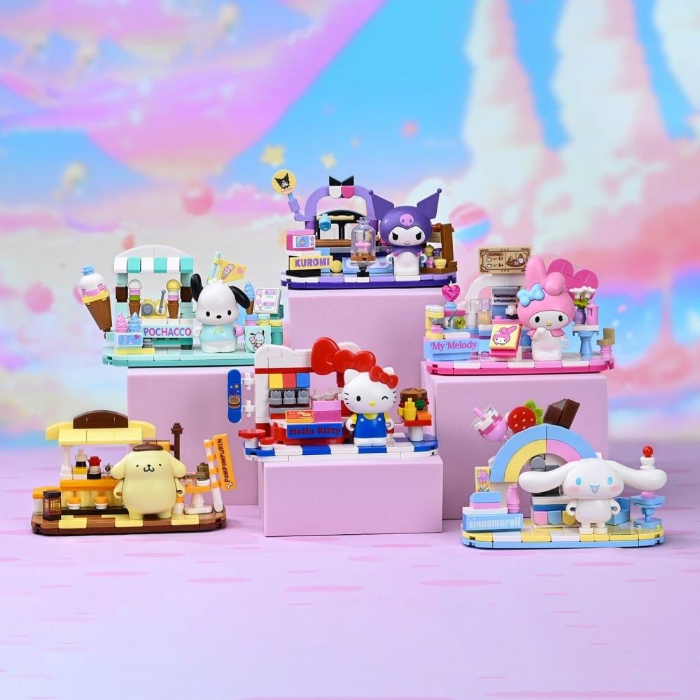  [BLINDBOX] Đồ Chơi Lắp Ráp Hộp Mù KEEPPLAY Sanrio Characters Restaurant Blind Box DZ0203 - Simba Toys Vietnam 