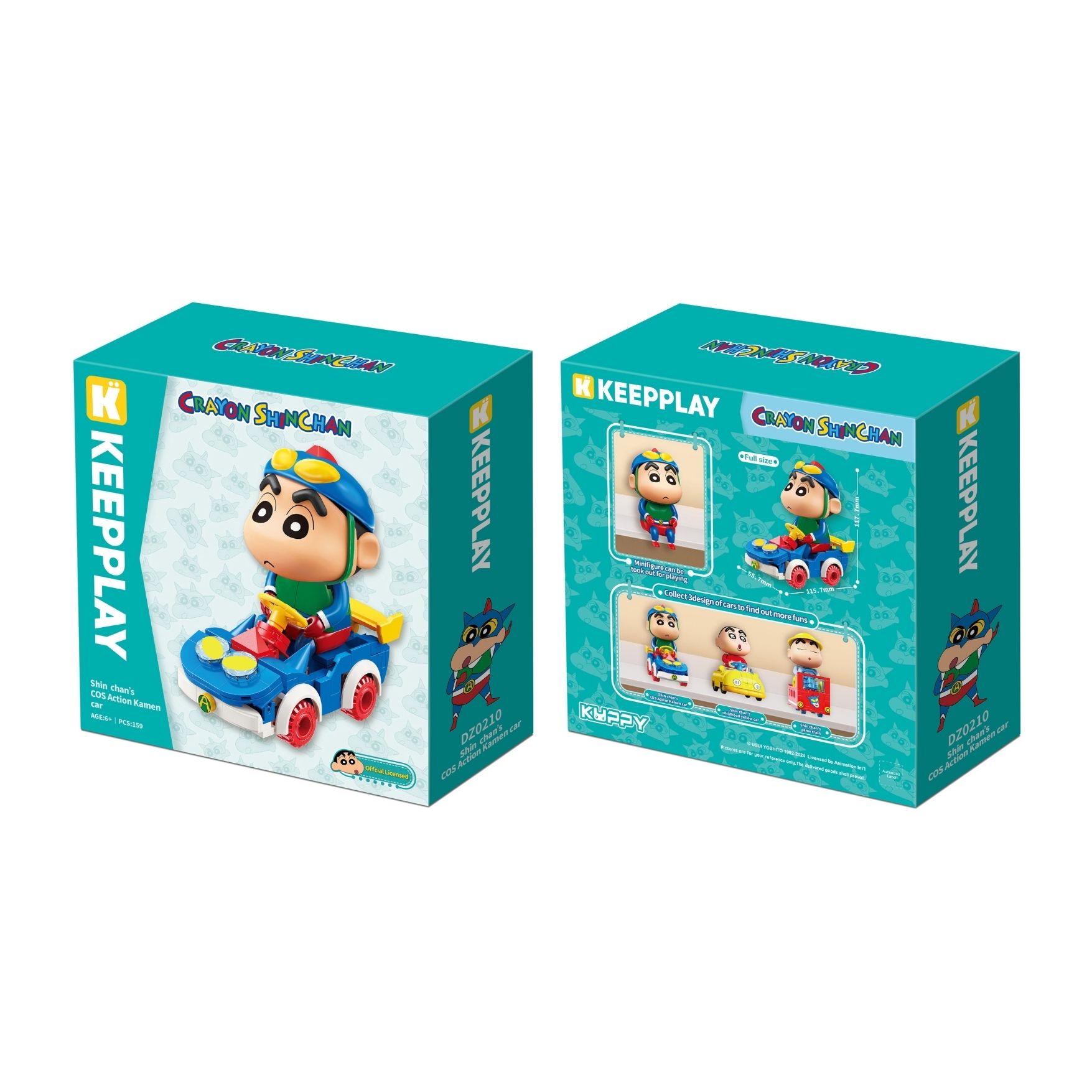  Đồ Chơi Lắp Ráp KEEPPLAY Shinchan COS Action Kamen Car DZ0210 - Simba Toys Vietnam 