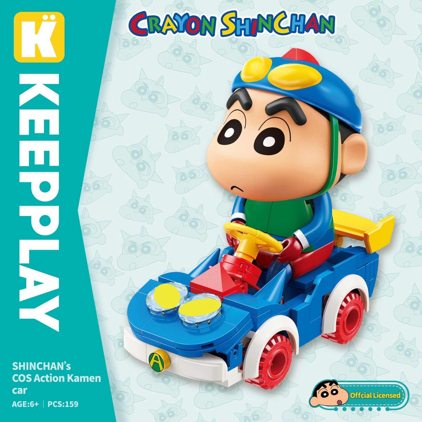  Đồ Chơi Lắp Ráp KEEPPLAY Shinchan COS Action Kamen Car DZ0210 - Simba Toys Vietnam 