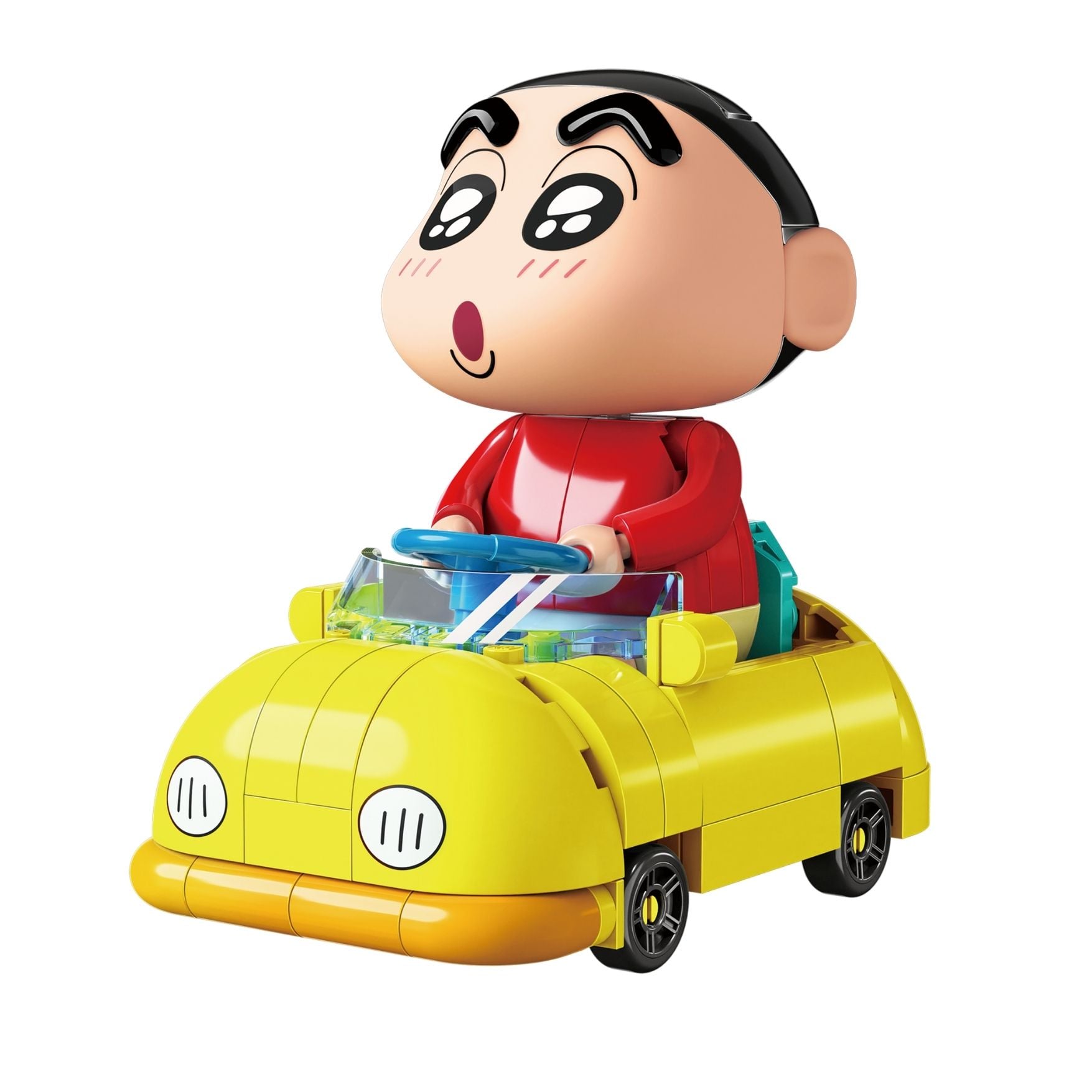  Đồ Chơi Lắp Ráp KEEPPLAY Shinchan Childhood Yellow Car DZ0211 - Simba Toys Vietnam 